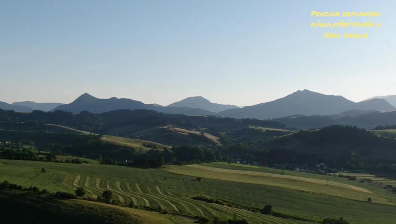 Penzion Zemianska Kuria Dolny Kubin Esterno foto